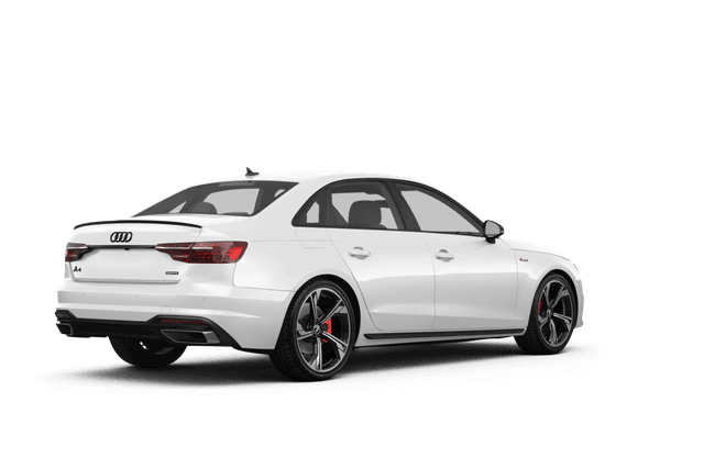 Audi A4 - Back view Audi A4 - Back view