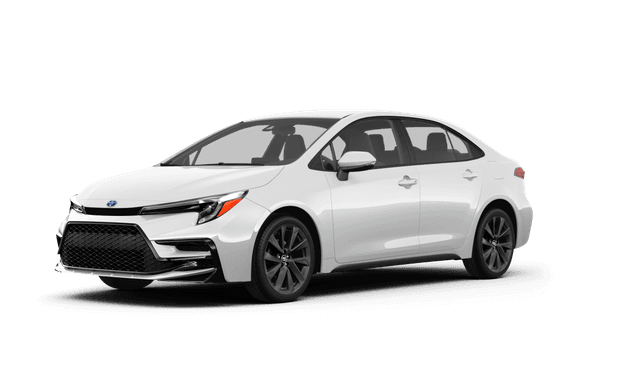 Toyota Corolla Hybrid - Front view Toyota Corolla Hybrid - Front view